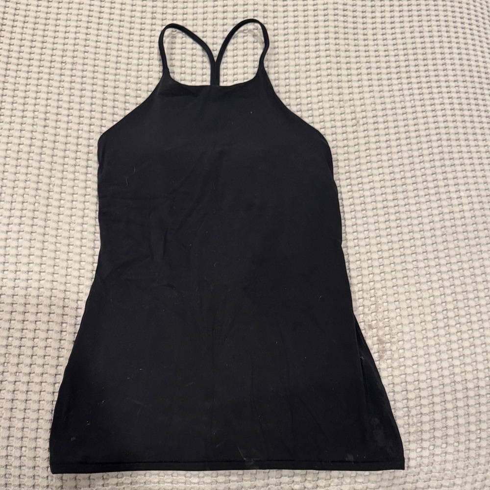 Lululemon Black Women's High Neck Tank